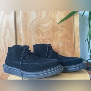 All Saints black suede shoes EU 44